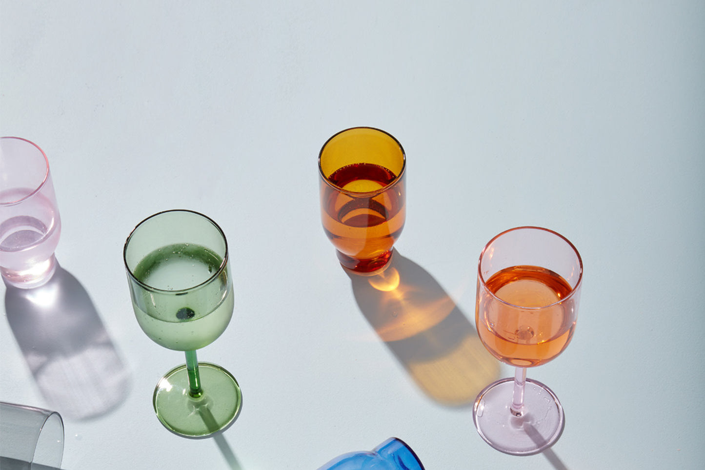 20% off: Pack of two water glasses by Studio About - Amber