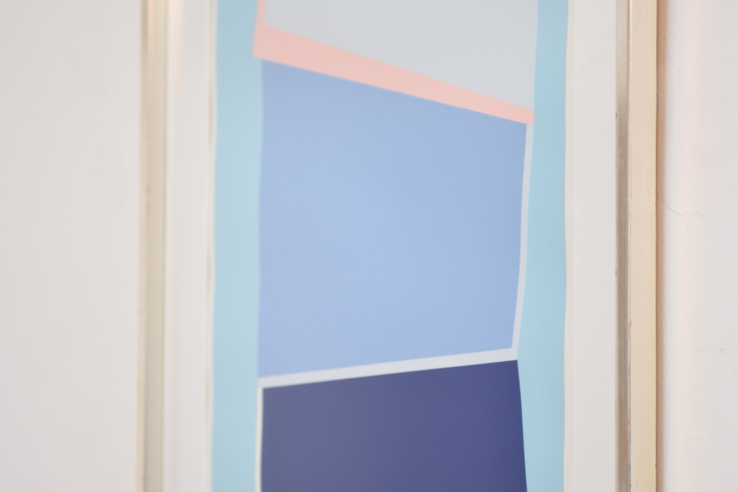 Framed lithograph by Ib Geertsen - 1986 no. 1