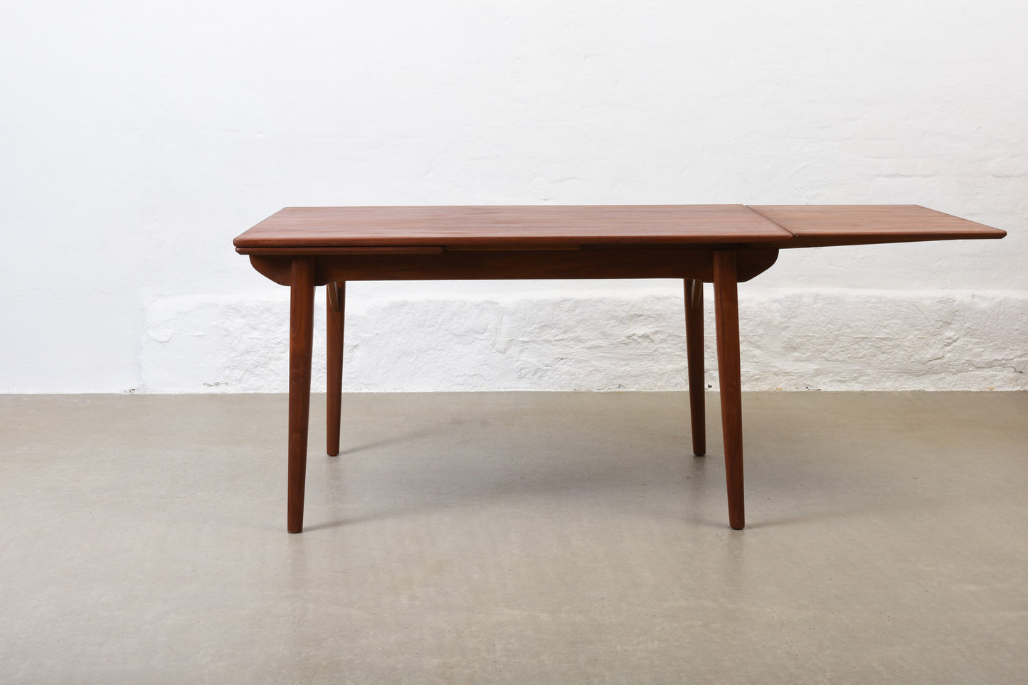 1960s extending dining table in teak no. 1