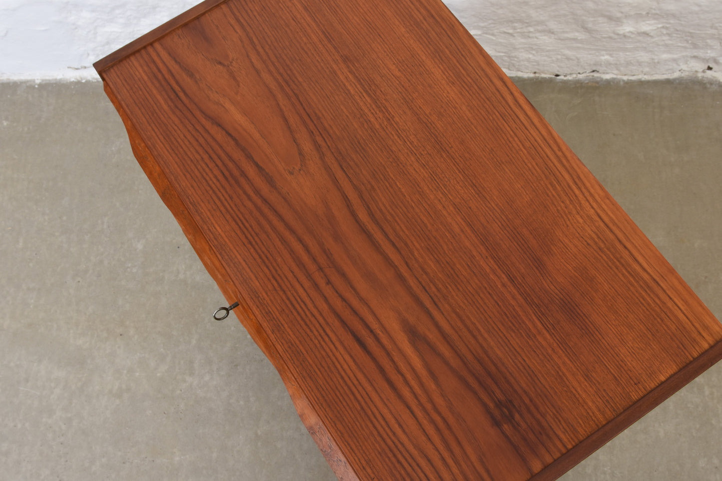 1960s teak chest of drawers with lipped handles no. 4