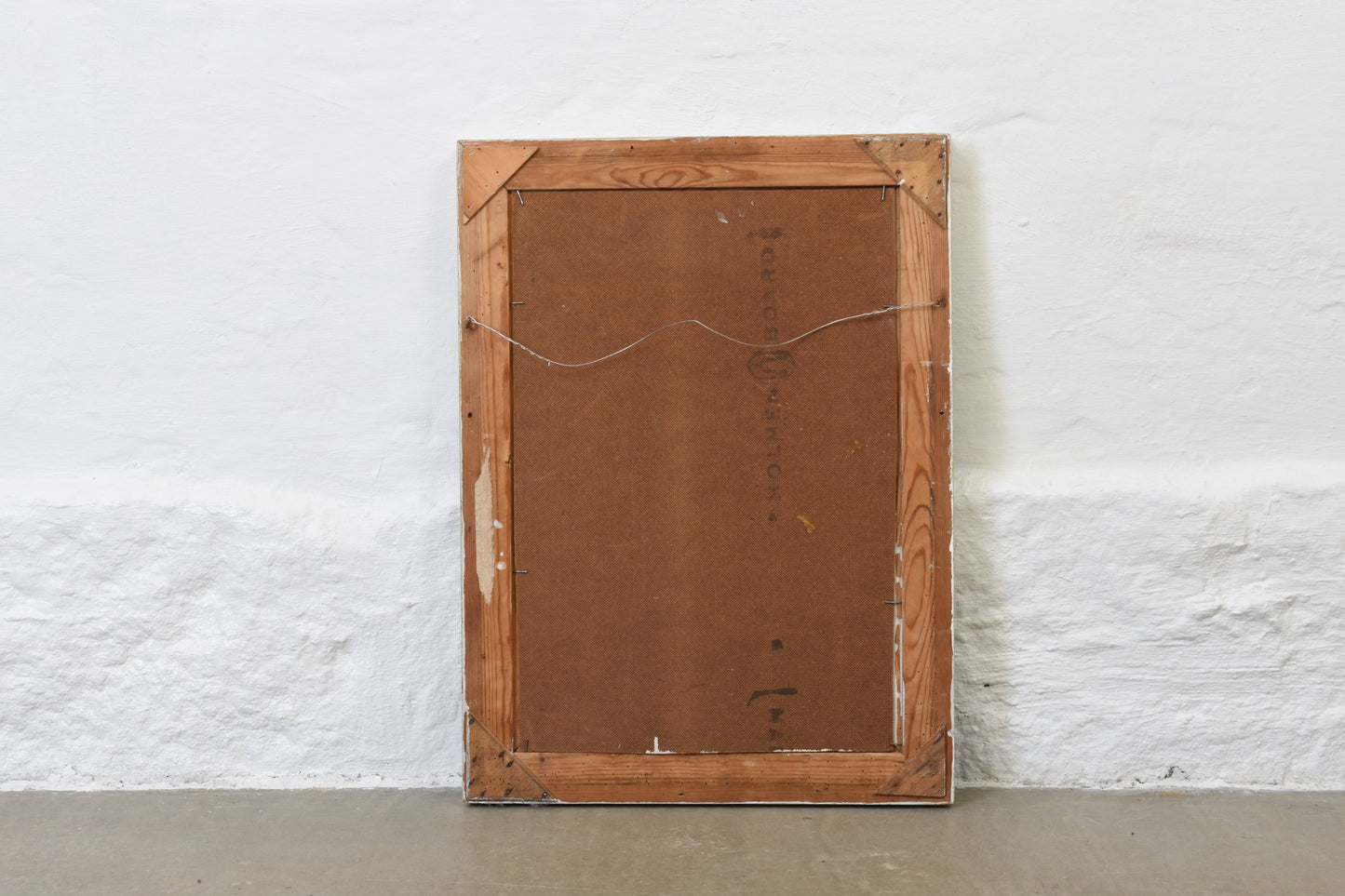 Oil painting by unknown artist - 1974