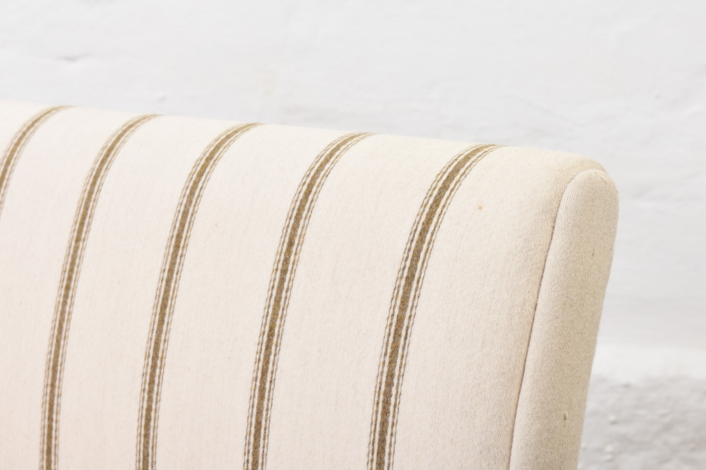 1980s Danish wool two seat sofa