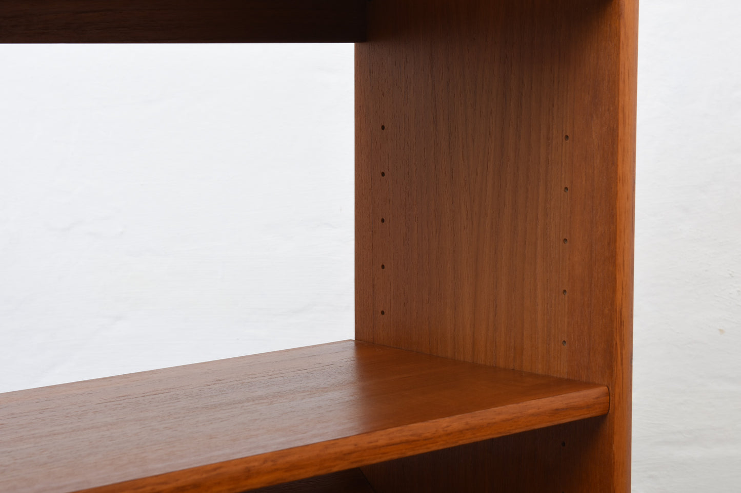 1960s teak bookshelf with magazine shelf