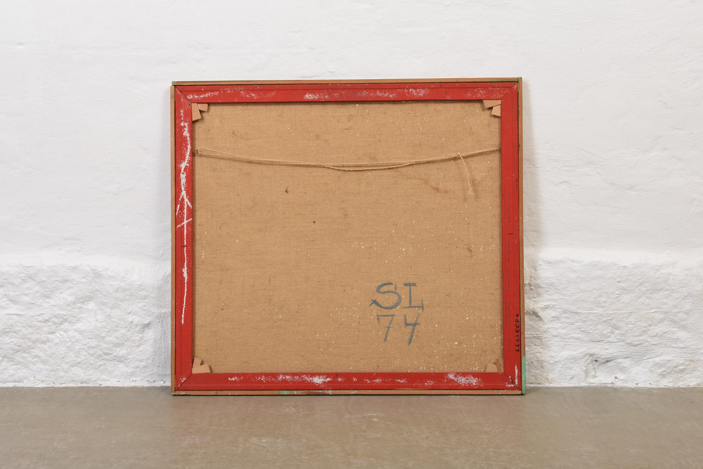 Oil painting by S.L. - 1974