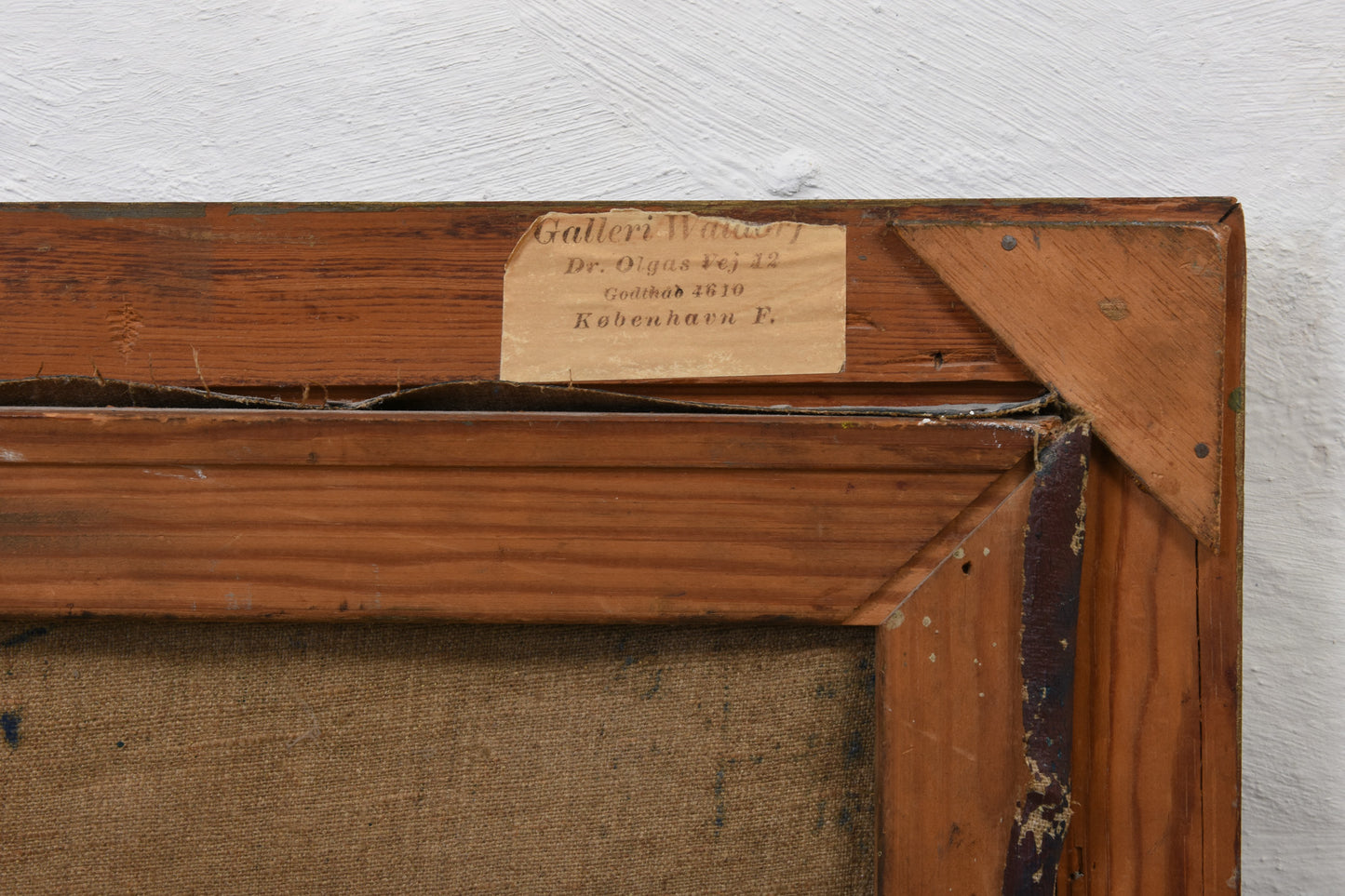 Oil painting by Herman Stilling