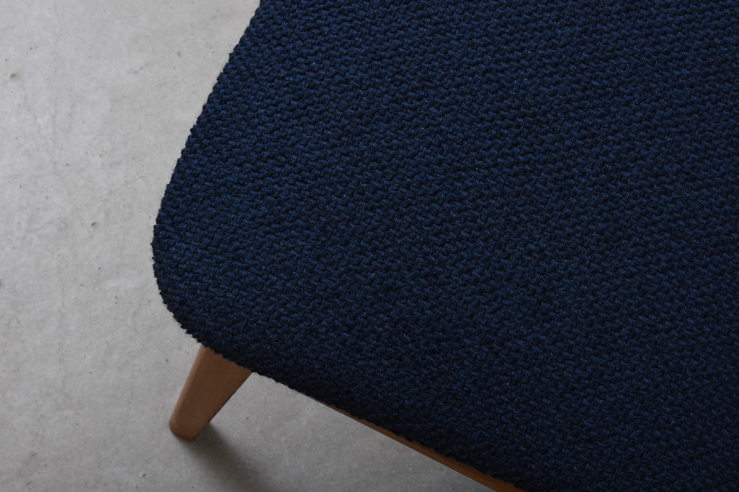 Newly reupholstered: Set of six teak dining chairs by Farstrup