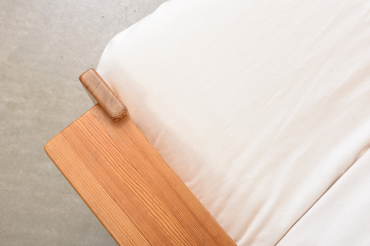 Newly reupholstered: 1970s two seater by Yngve Ekström