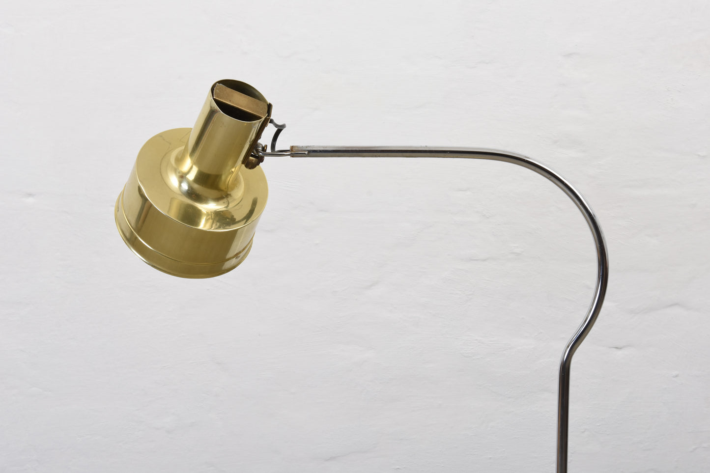 1960s brass floor lamp by Kosta Lampan