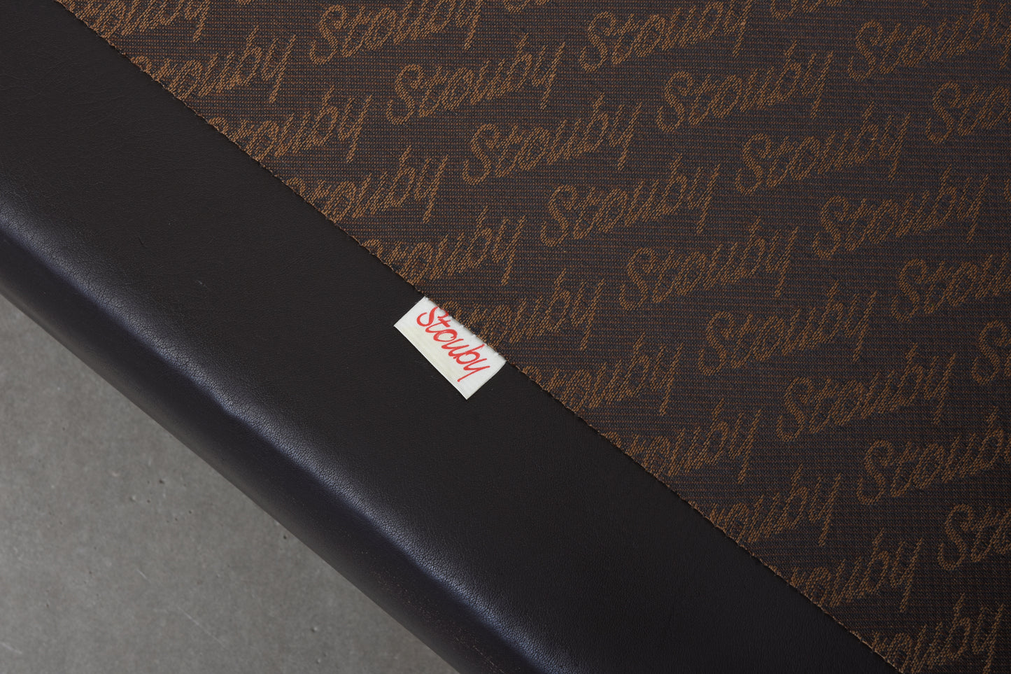 Vintage leather sofa by Stouby