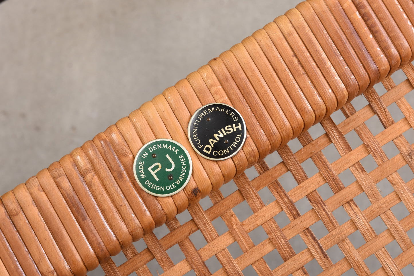 1960s foot stool by Ole Wanscher