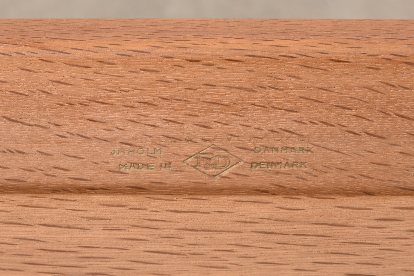 1950s teak + oak lounger by Tove & Edvard Kindt-Larsen