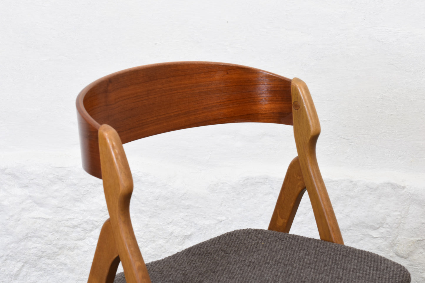 1960s set of four Model 71 dining chairs by Henning Kjæernulf