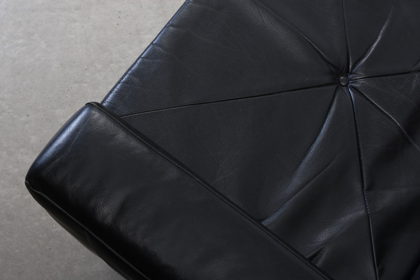 1960s Swedish leather sofa bed