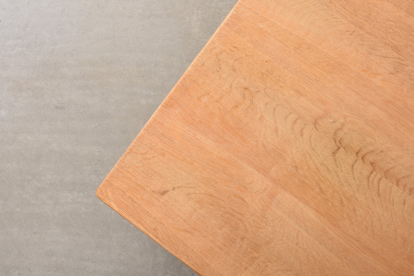 1970s oak coffee table by Henning Kjærnulf