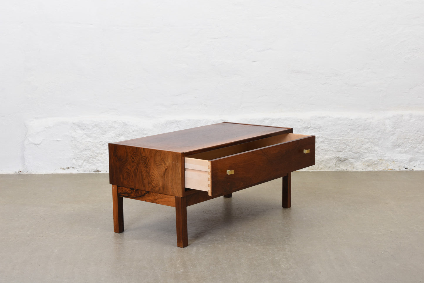 1970s low chest in rosewood