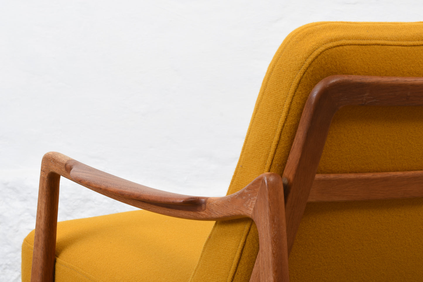 1950s teak + oak lounger by Tove & Edvard Kindt-Larsen