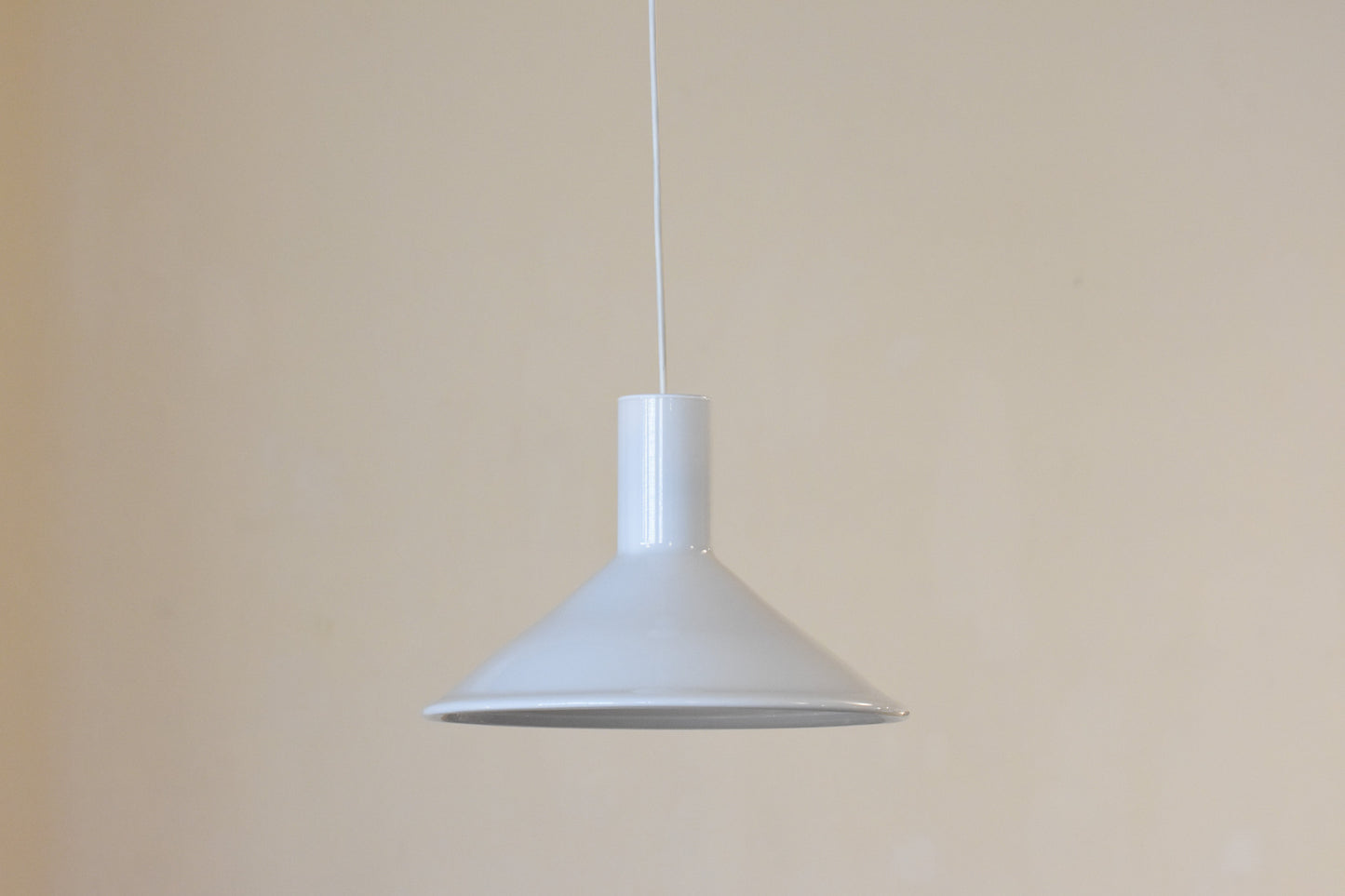 1970s 'P&T' glass pendant lamp by Holmegaard