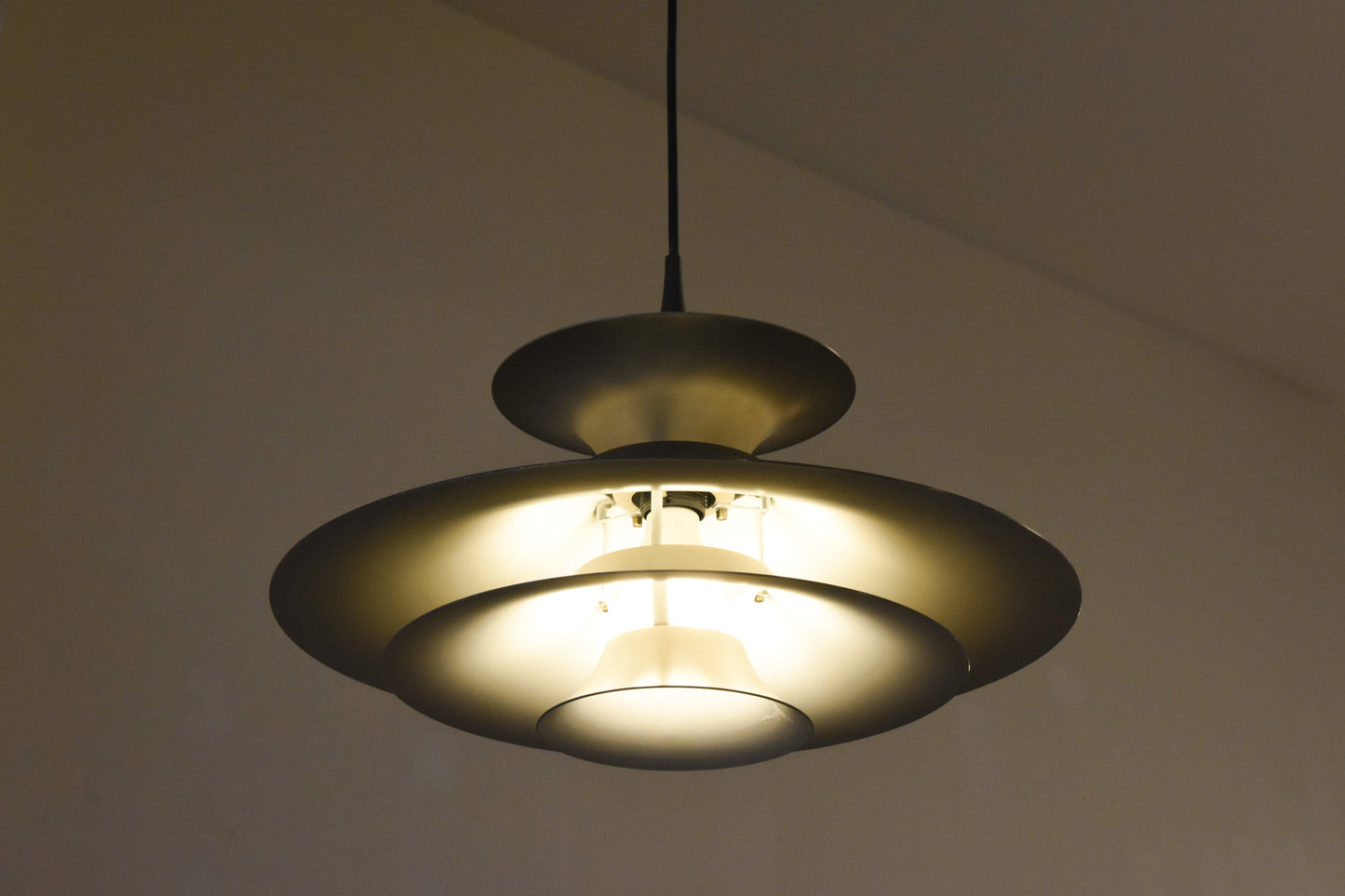 1970s 'Radius' ceiling light by Erik Balslev