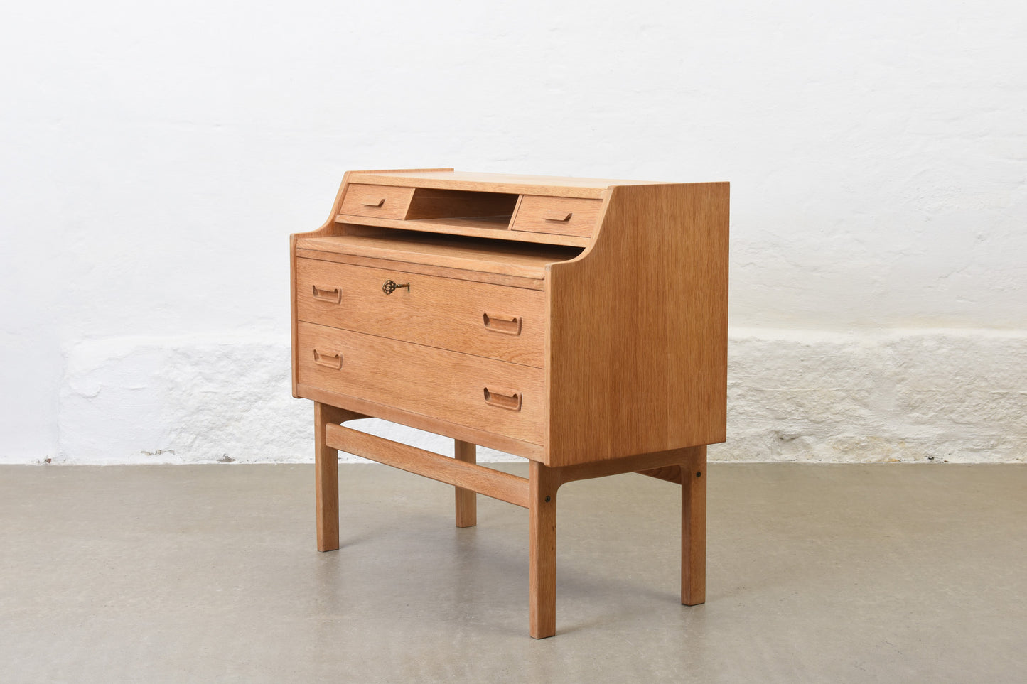 1960s oak secretary by Arne Wahl Iversen