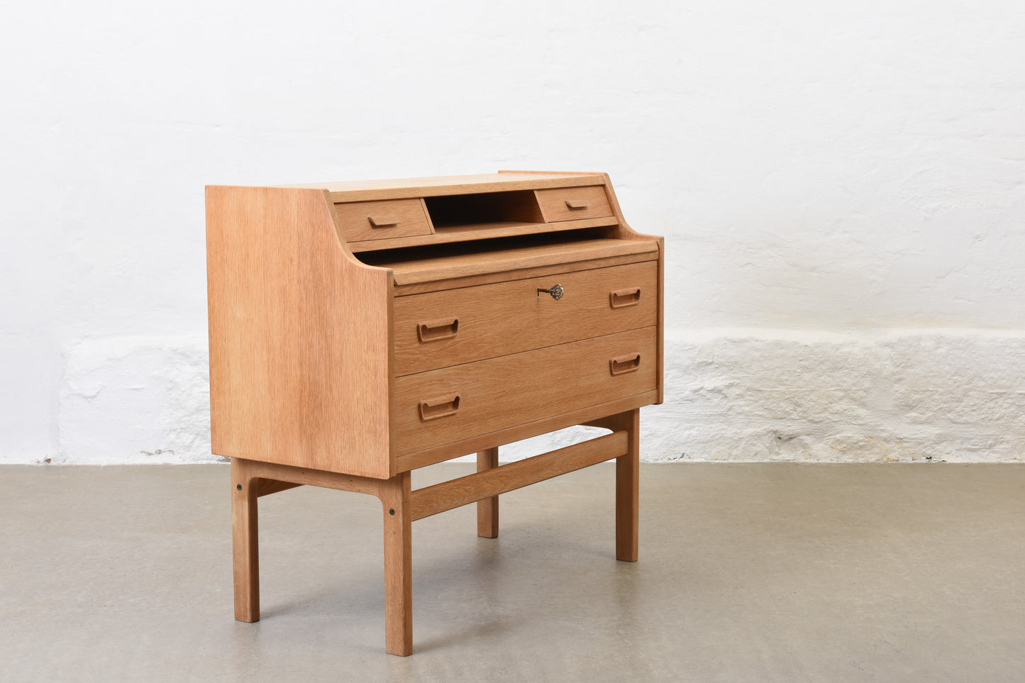 1960s oak secretary by Arne Wahl Iversen