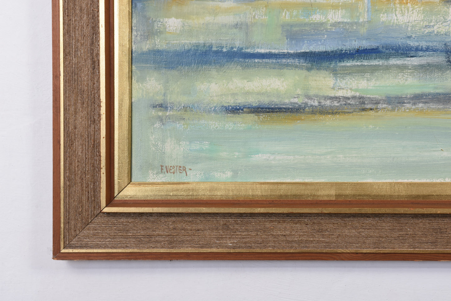 Oil painting by Frans Vester Pedersen