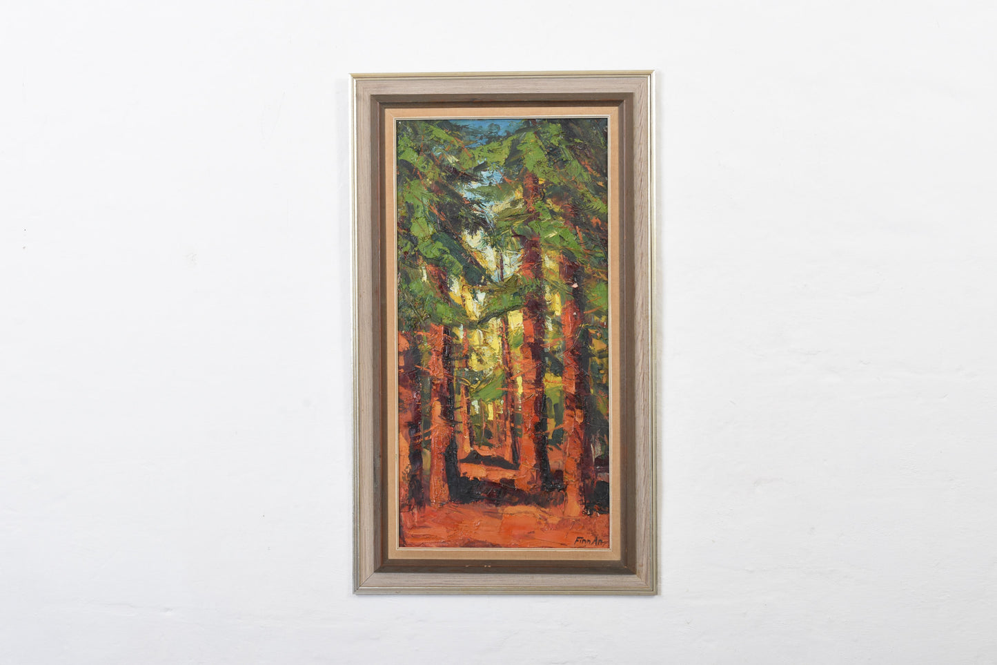 Oil painting by Finn Andersen