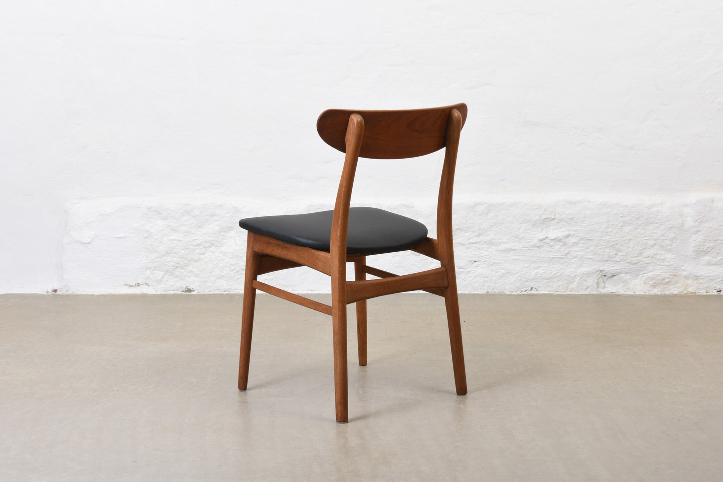 1960s teak + oak chair by Farstrup