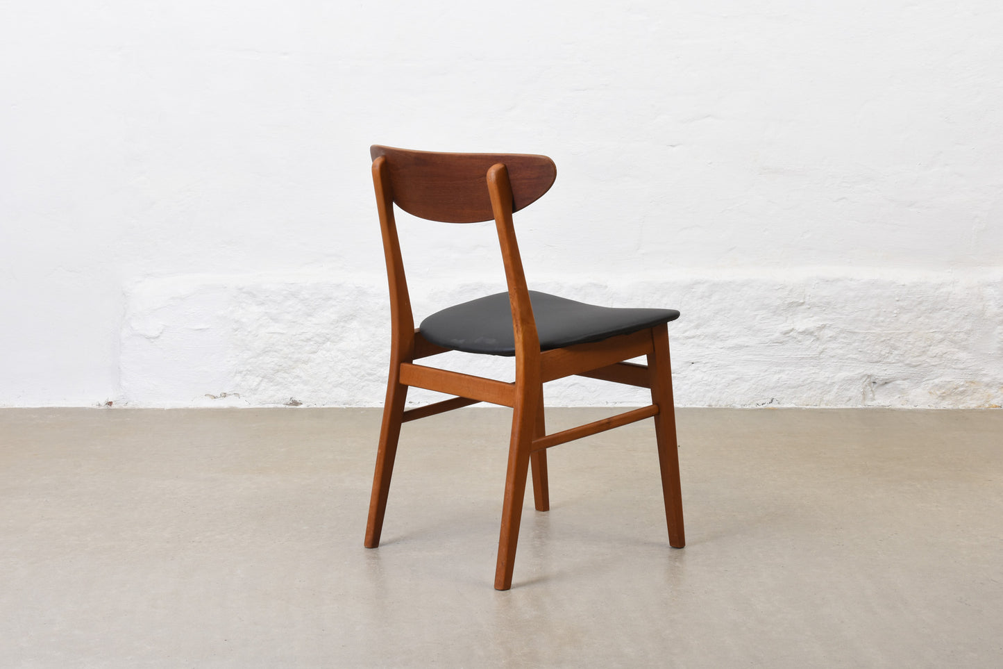 1960s teak + beech chair by Farstrup