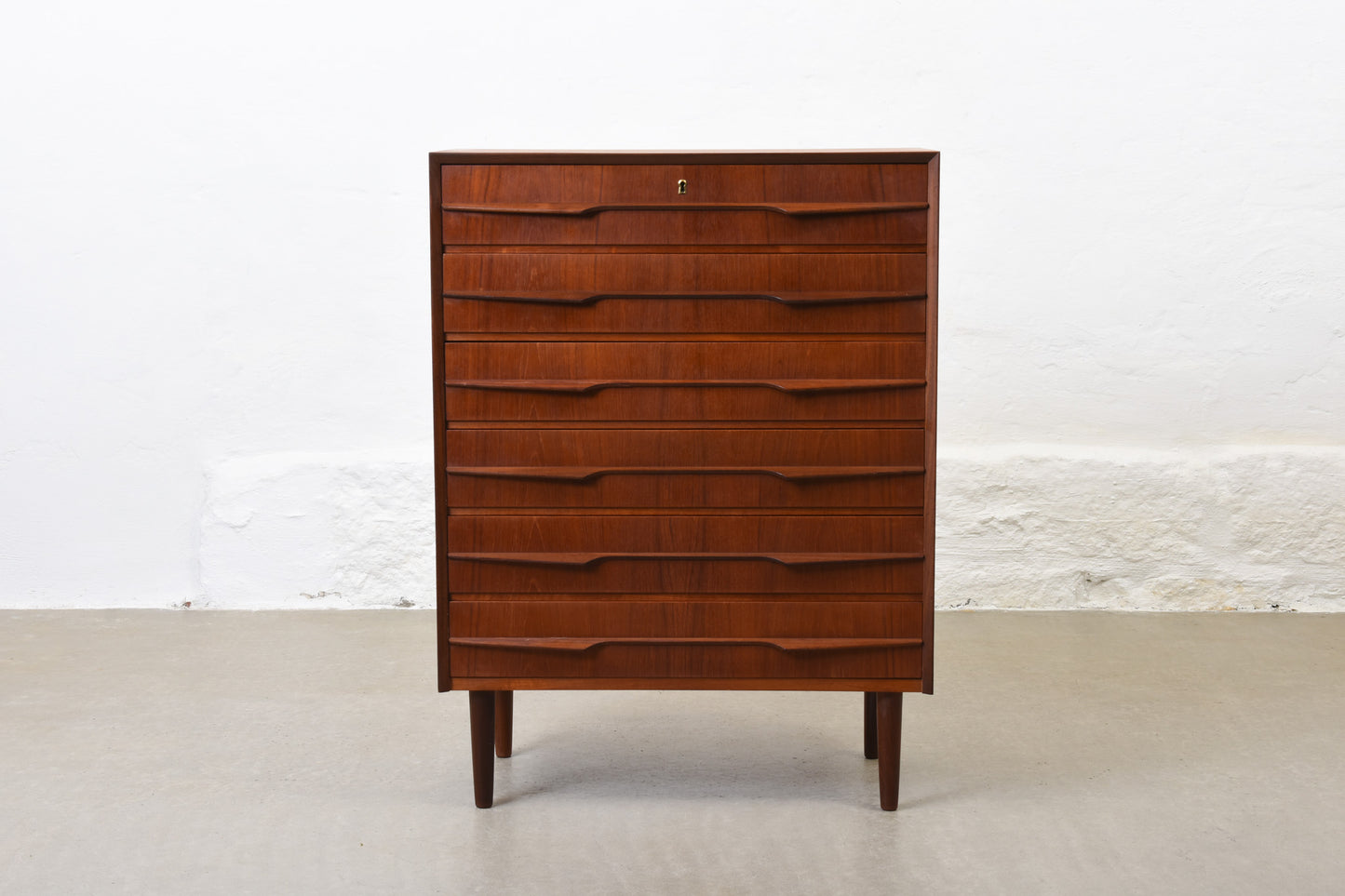 1960s teak chest of drawers