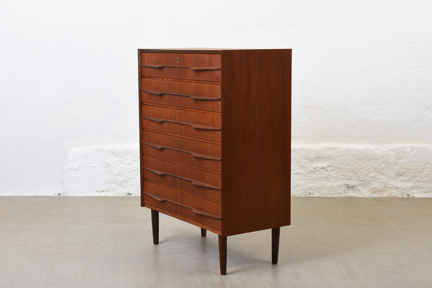 1960s teak chest of drawers
