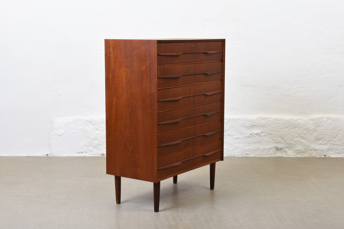 1960s teak chest of drawers