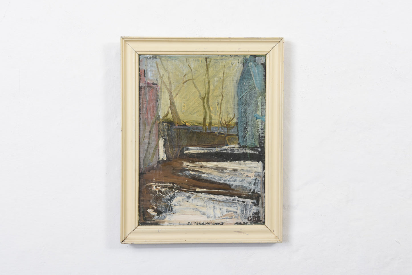 Oil painting by Gerda Berthelsen Lobedanz - 1945