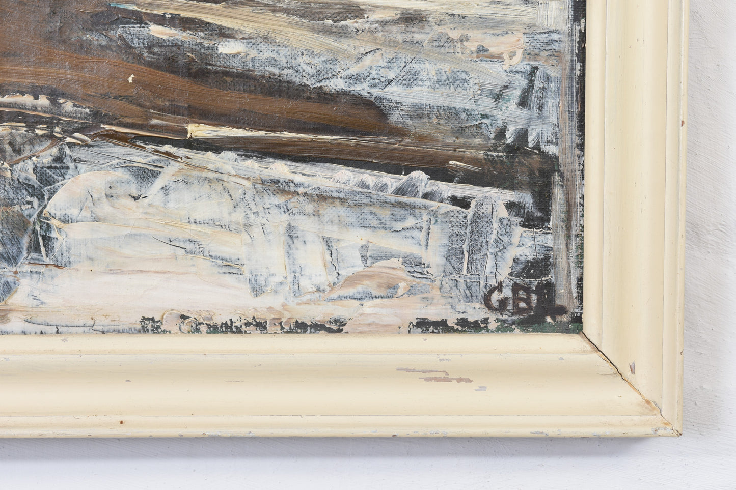 Oil painting by Gerda Berthelsen Lobedanz - 1945