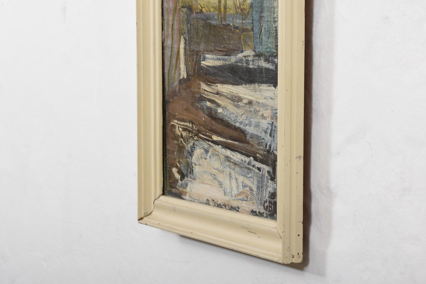 Oil painting by Gerda Berthelsen Lobedanz - 1945