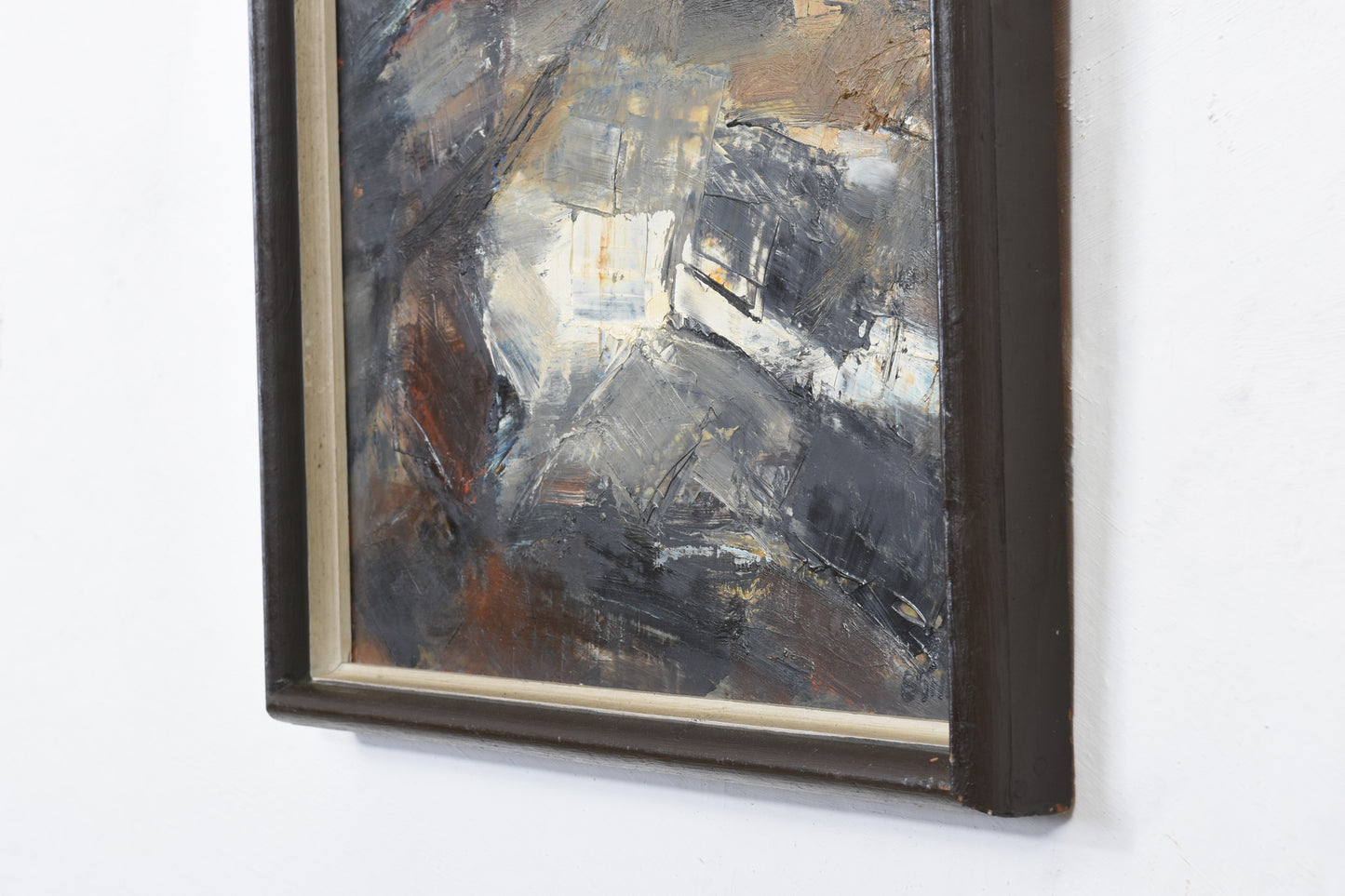 Oil painting by Egon Banke - 1968