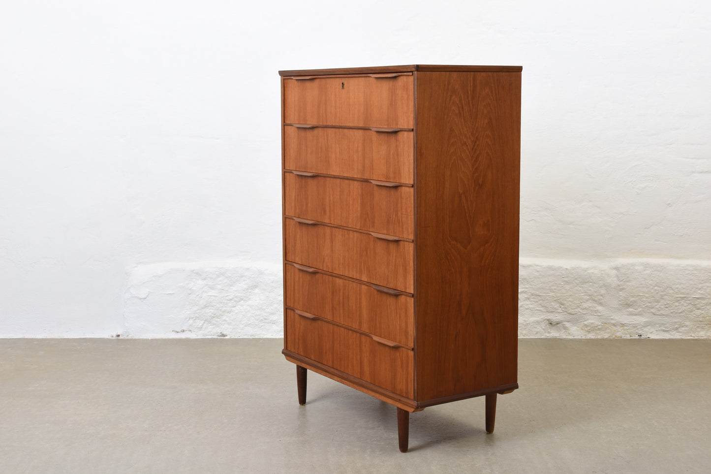 1960s large teak chest