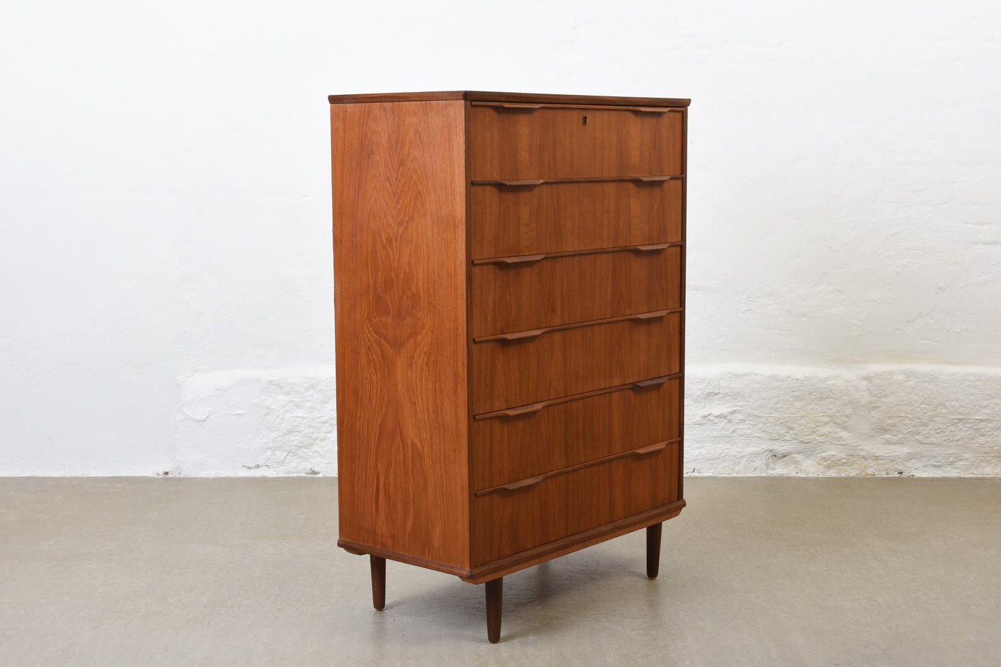 1960s large teak chest