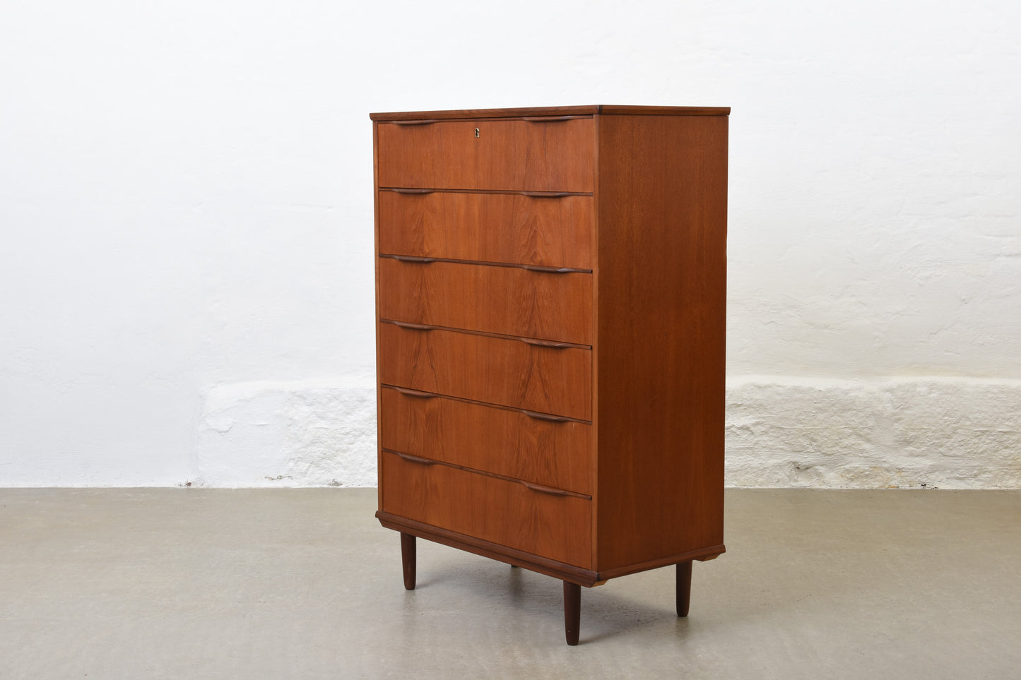 1960s large teak chest no. 1