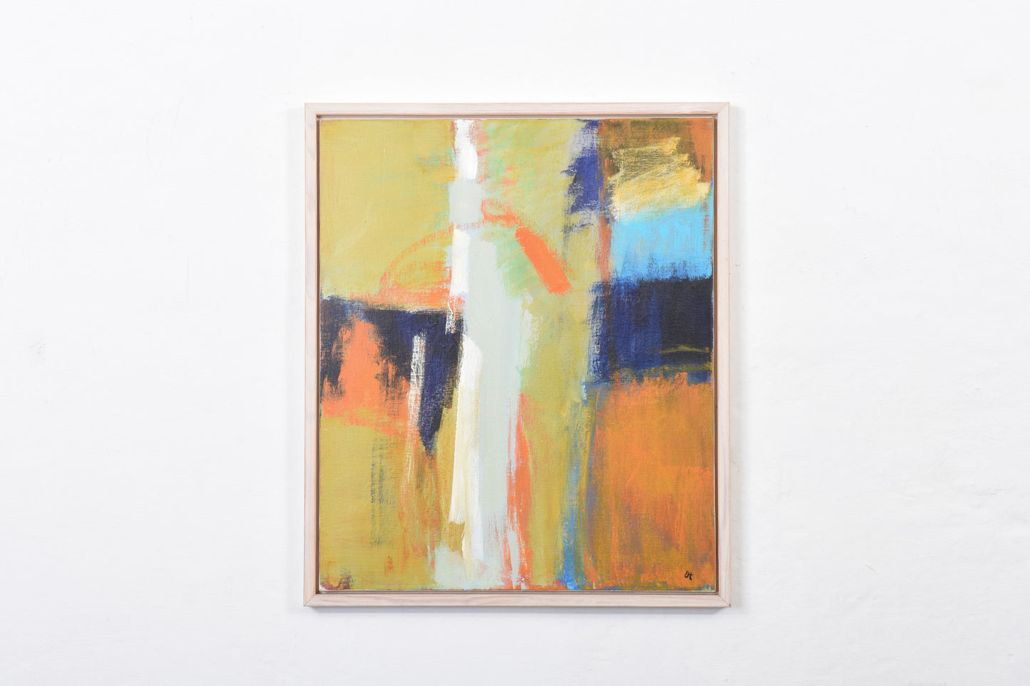 Oil painting by Ole Trebbien