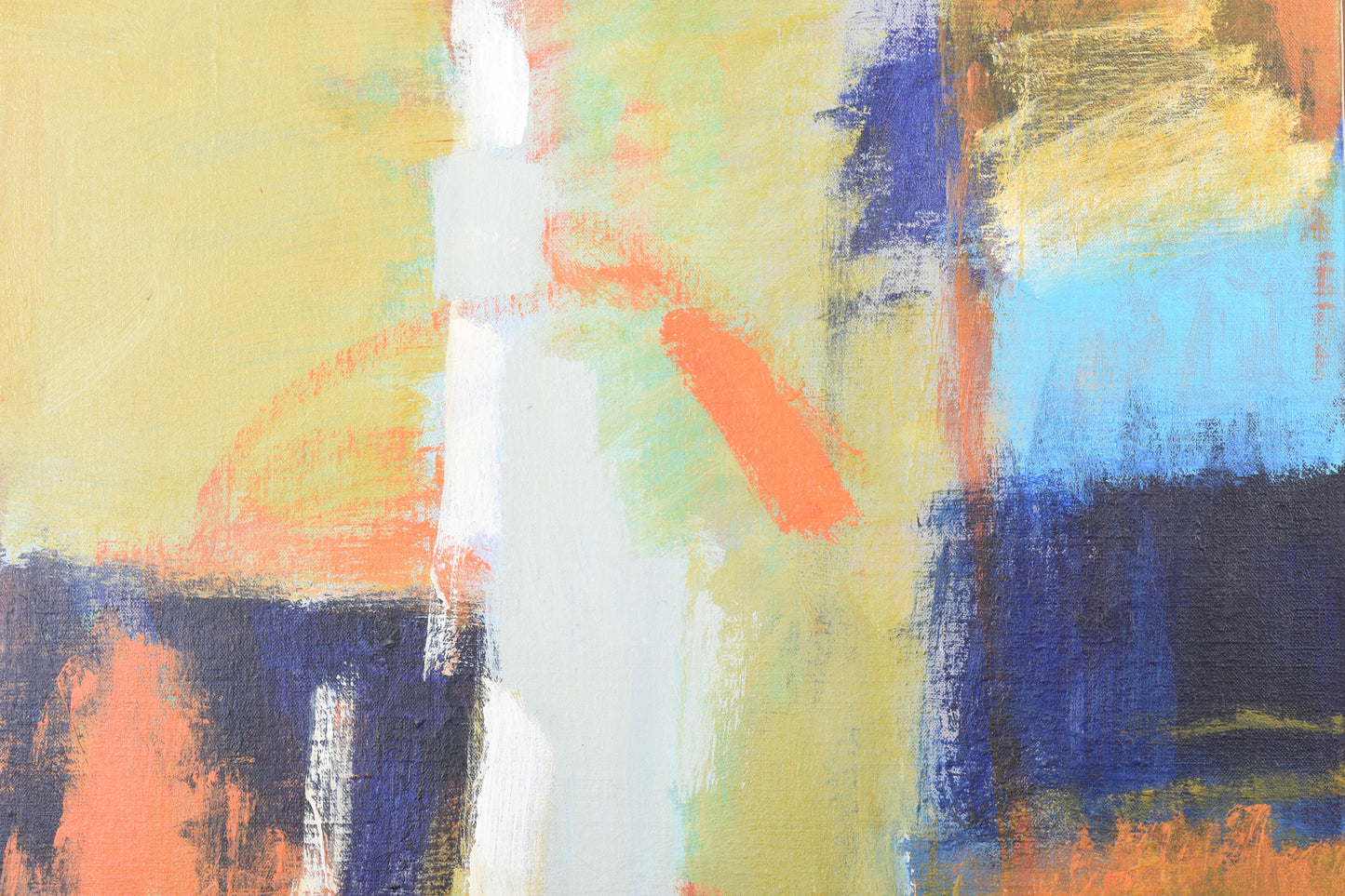 Oil painting by Ole Trebbien