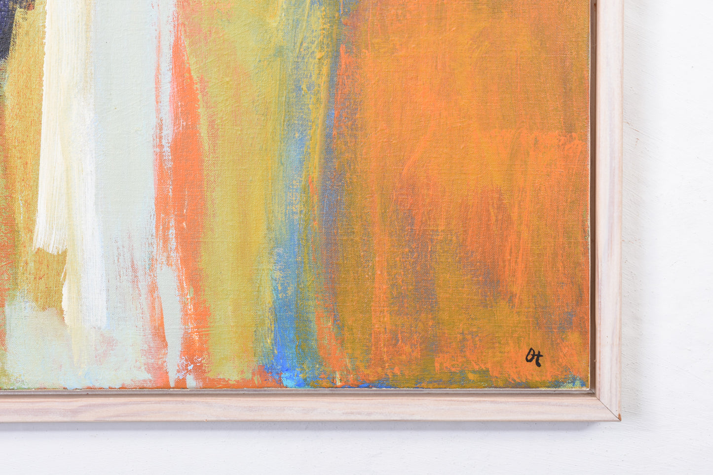 Oil painting by Ole Trebbien