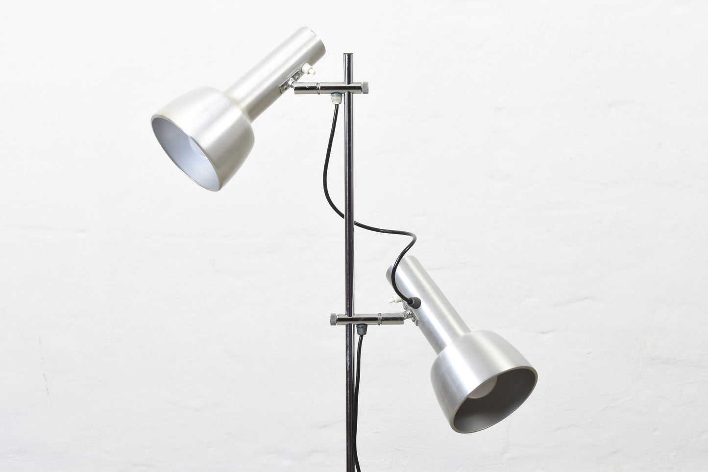 1960s twin-headed floor lamp
