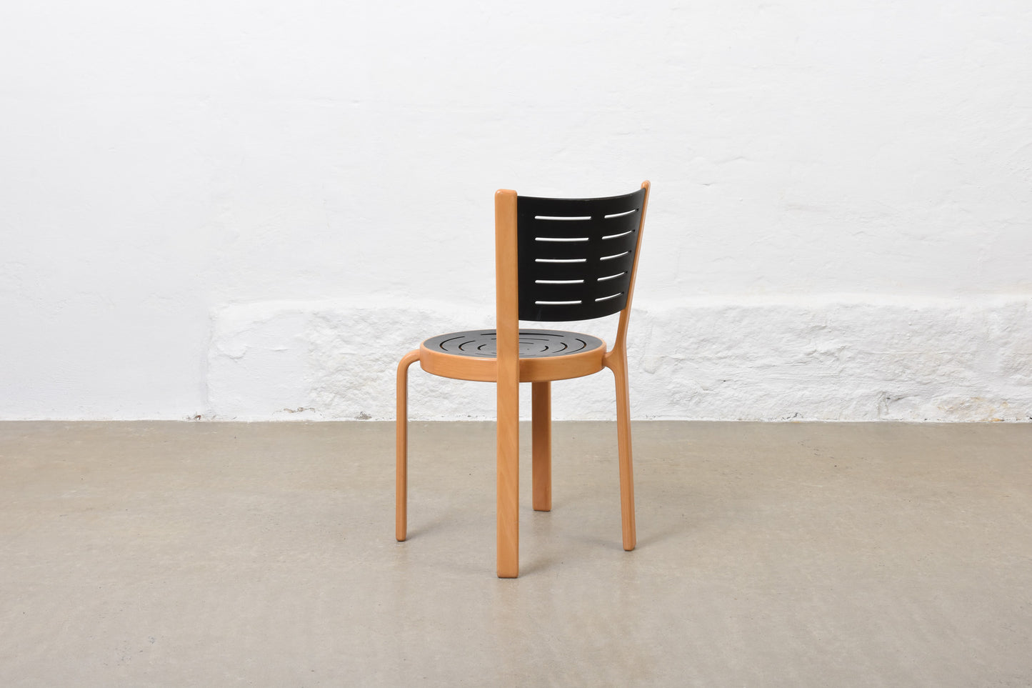 Six available: 1980s set of chairs by Magnus Olesen
