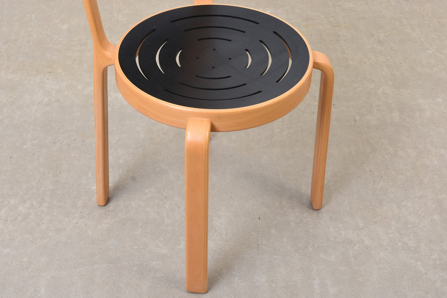 Six available: 1980s set of chairs by Magnus Olesen