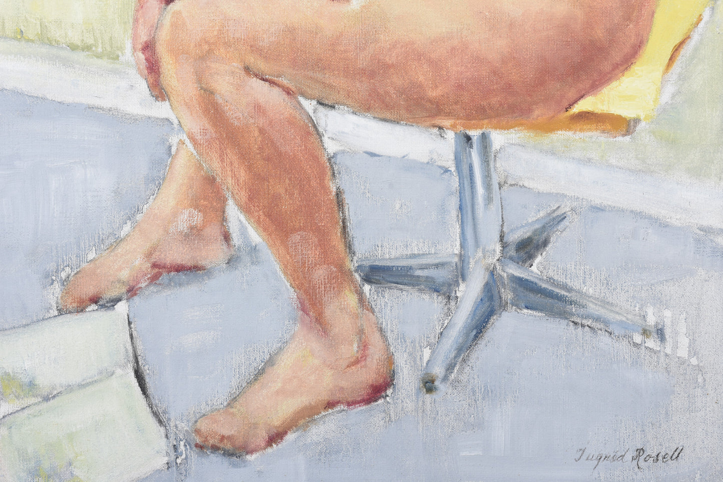 Oil painting by Ingrid Rosell