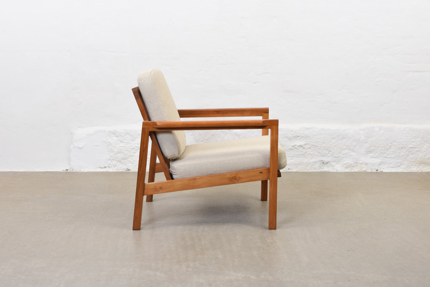 Two available: Danish lounge chairs in ash