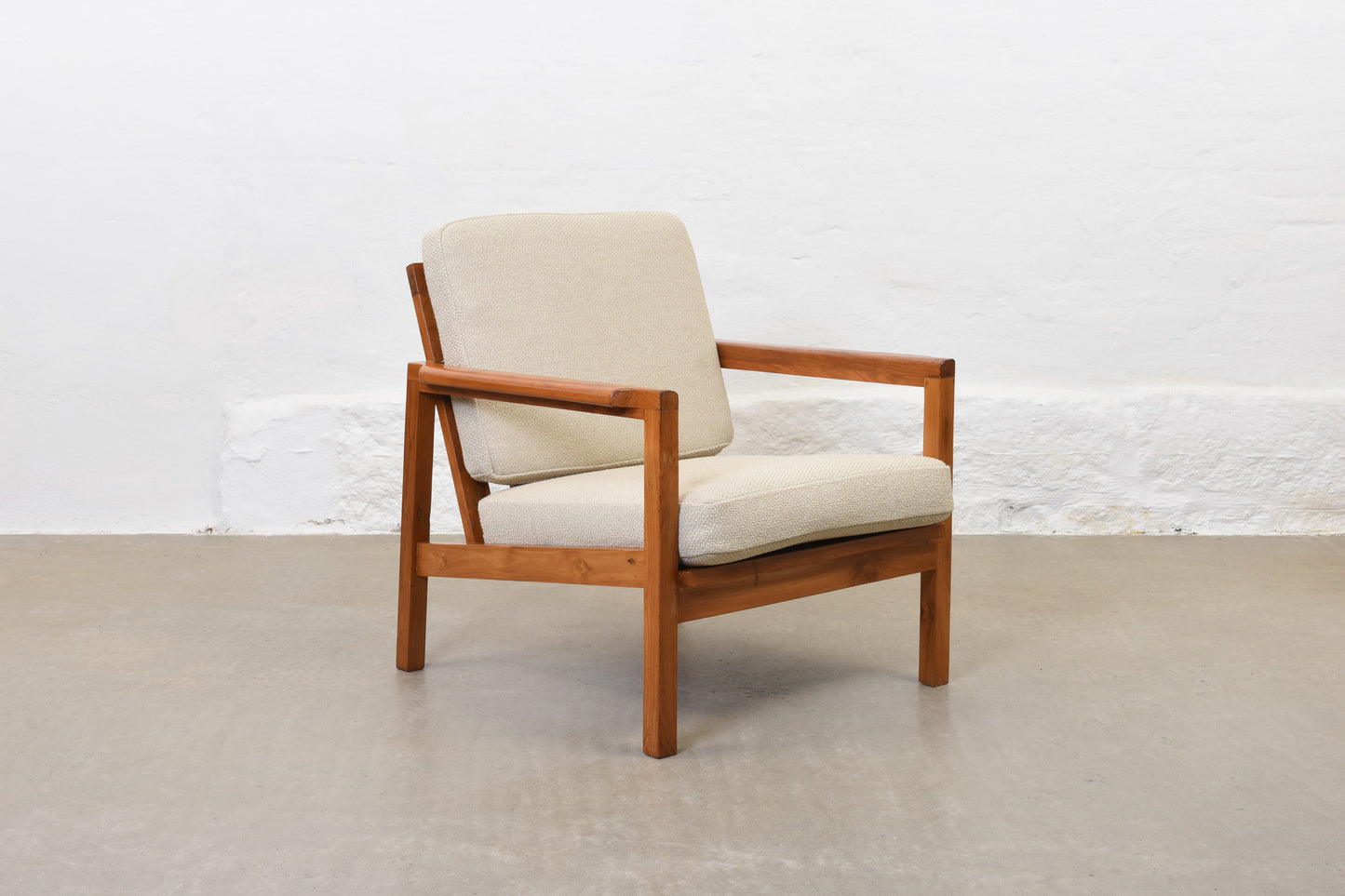 Two available: Danish lounge chairs in ash