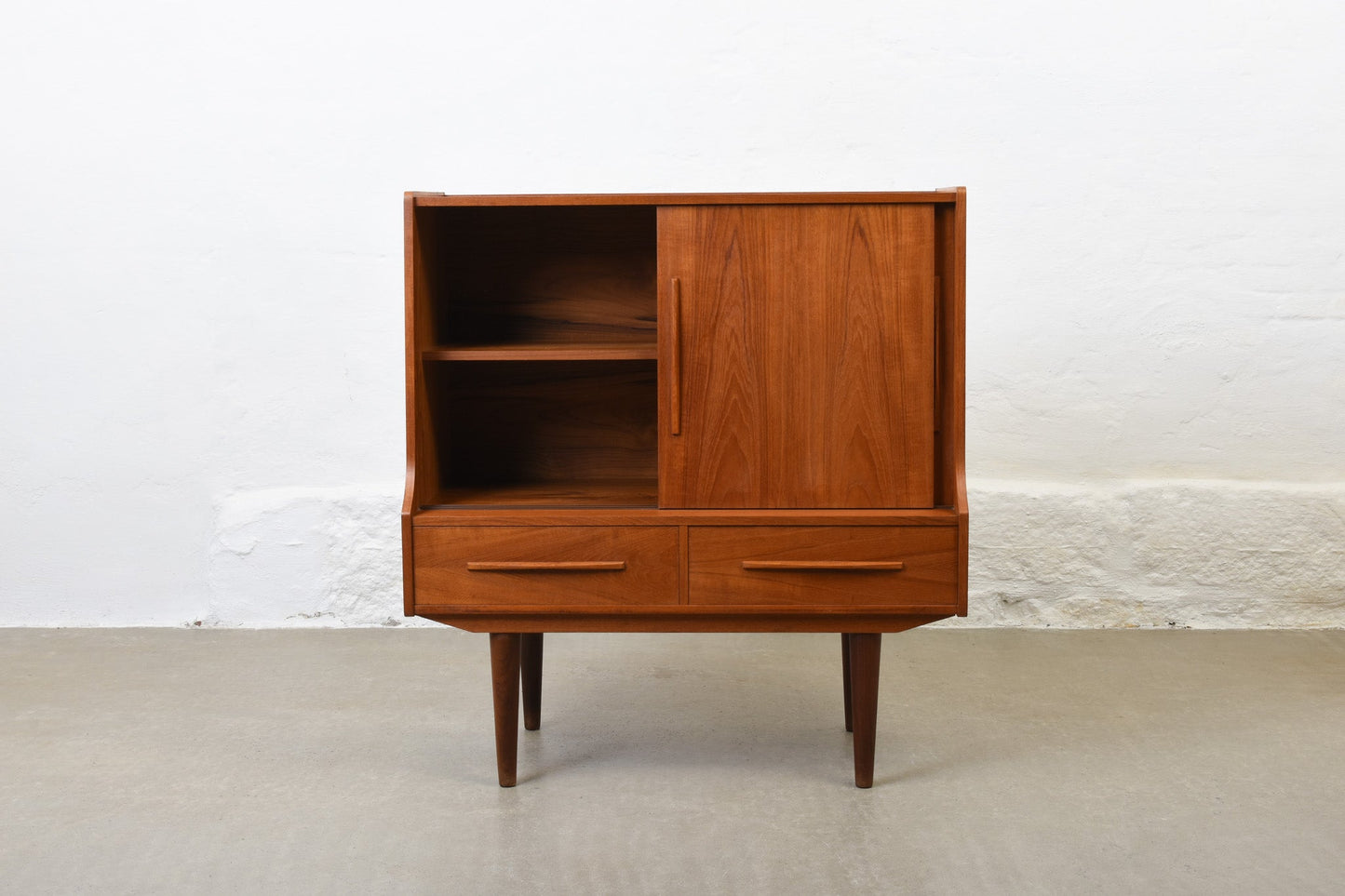 1960s teak highboard/bar cabinet