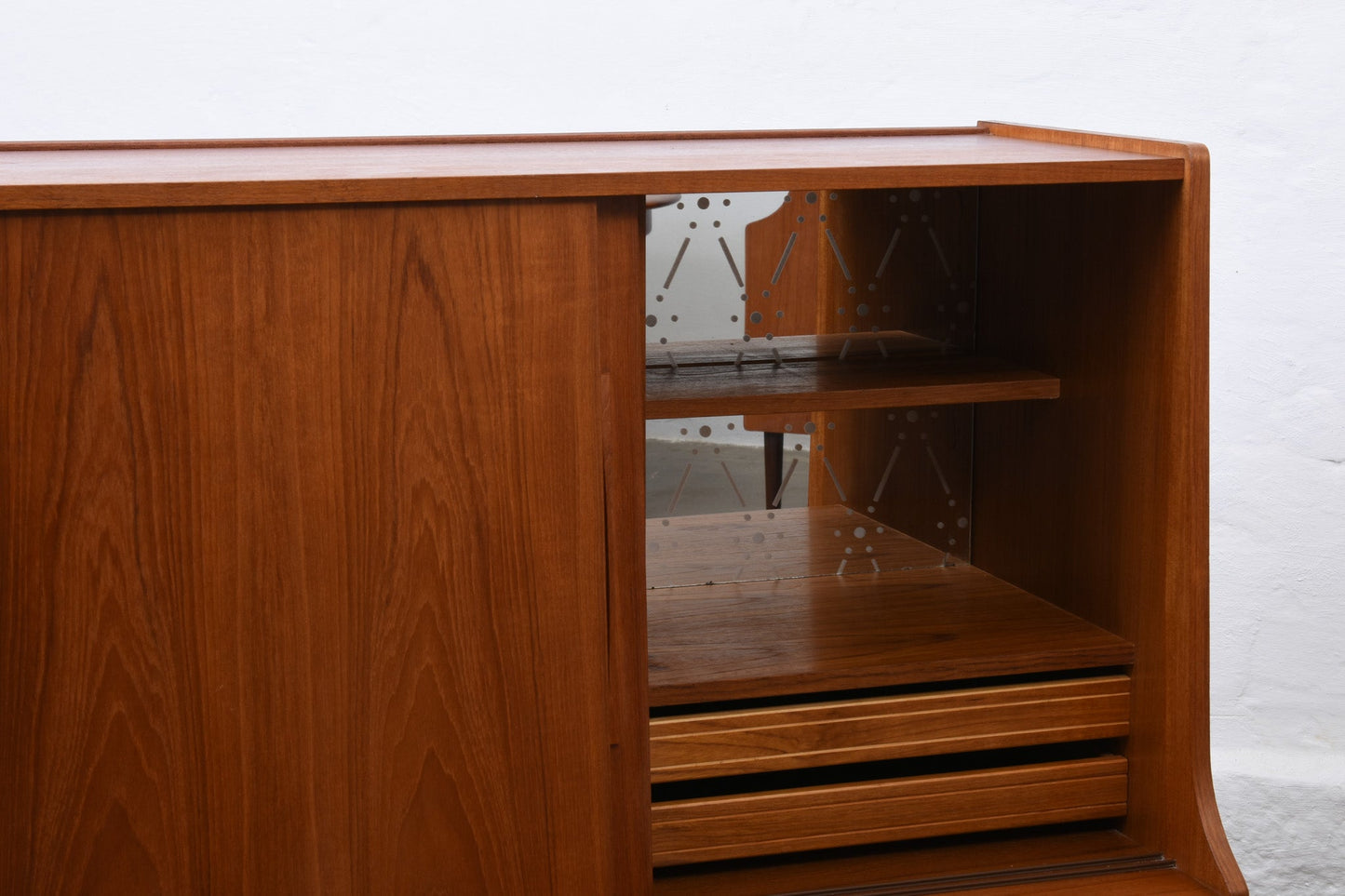 1960s teak highboard/bar cabinet