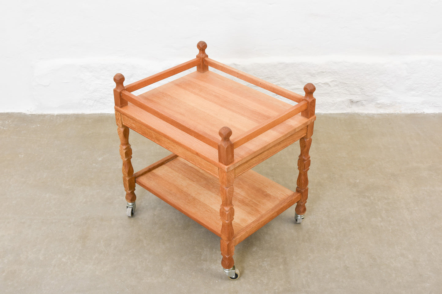 Save £70: 1960s oak trolley table by Henning Kjærnulf